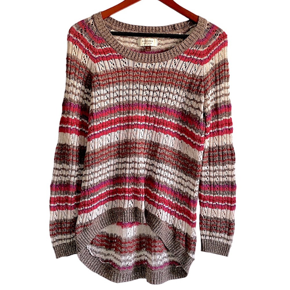 Sonoma striped sweater size S